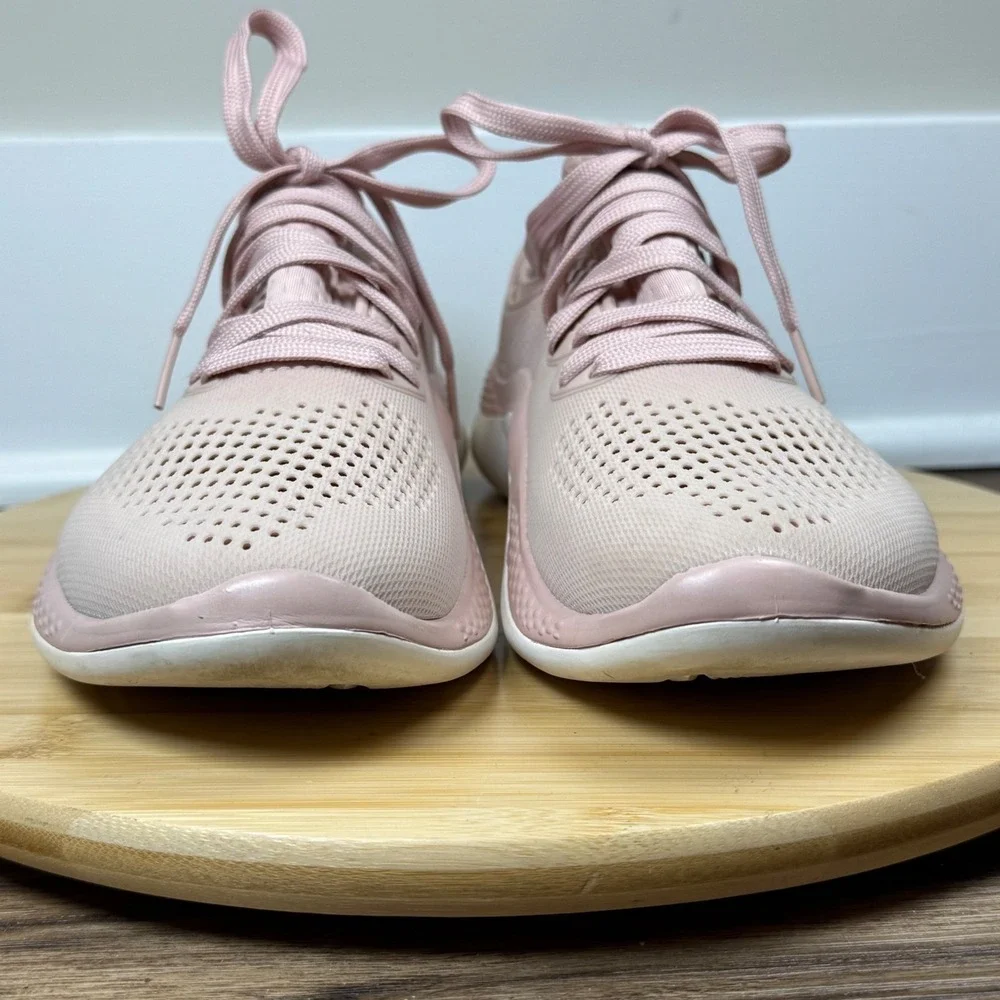 Crocs LiteRide 360 Pacesetter Women's 10 Pink Breathable Sneakers Athleisure